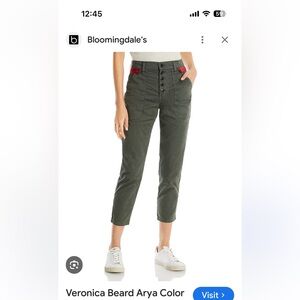 Veronica beard pants. Cotton